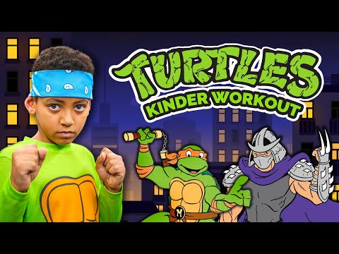 Ninja Turtle Workout (Fitness für Kinder zum Mitmachen)
