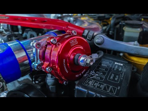 TIAL Q 50mm BOV Install on the FD RX7!!