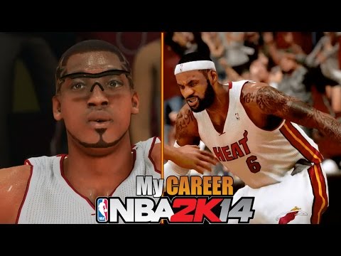 NBA 2K15 On PC! PS4 NBA 2K14 MyCAREER: LeBron James Murdering The Rim