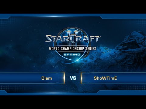 Clem vs ShoWTimE - WCS Spring - Day 2 - Starcraft2