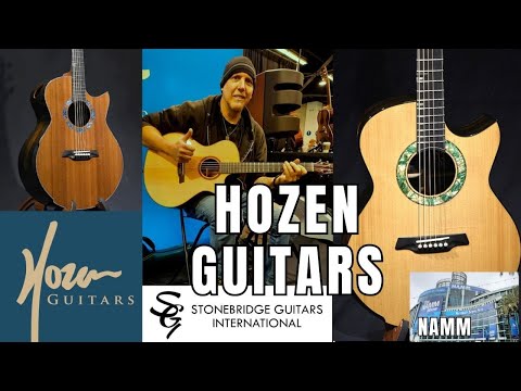 NAMM 2023 Hozen Acoustic Guitars & Stonebridge International - WOW!