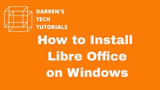 YouTube Thumbnail for How To Install LibreOffice on Windows