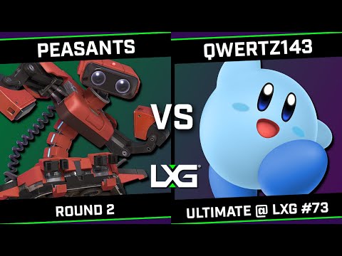 peaSants (ROB/Diddy Kong) vs qwertz143 (Kirby) - Smash Ultimate @ LXG 73