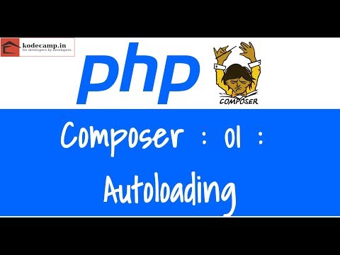 Php  : 47 : Composer ( Class Autoloading ) - 01