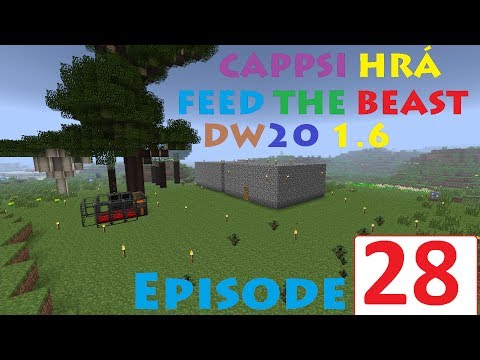 Cappsi hrá Feed the Beast 1.6 [SK] ep. 28 - Výroba ethanolu (FullHĐ)