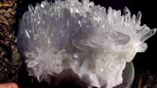 preview picture of video 'Huge Arkansas Quartz  Crystal Museum Cluster L@@K'