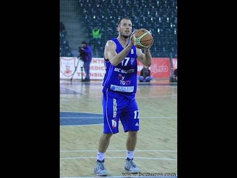 Goran Gajovic two-handed throw-down - BC Mures LNBM
