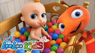 Download lagu Johny Johny Yes Papa   A Ram Sam Sam with Ants   Learn Colors with Balloons and Balls - Kids Songs mp3