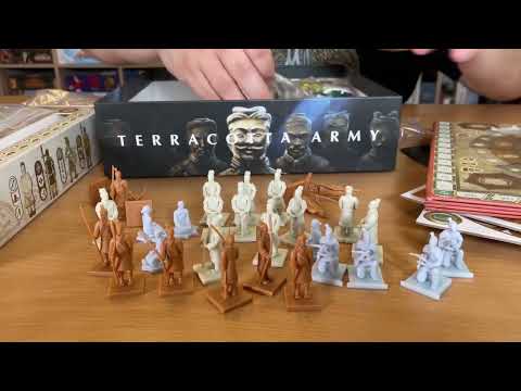 Terracotta Army Dobozbontás (Unboxing) - Mit Játsszunk?