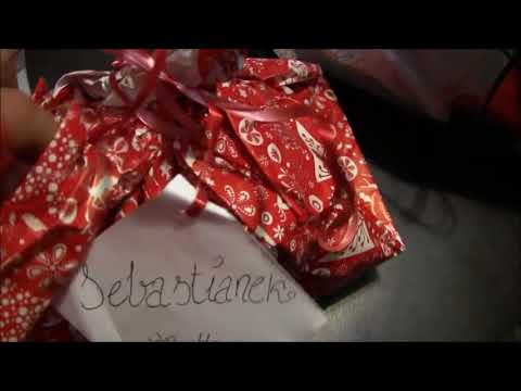 Mikołaj 2017 u Szabełków - Bogatego mikołaja z dużym Worem (*_*)