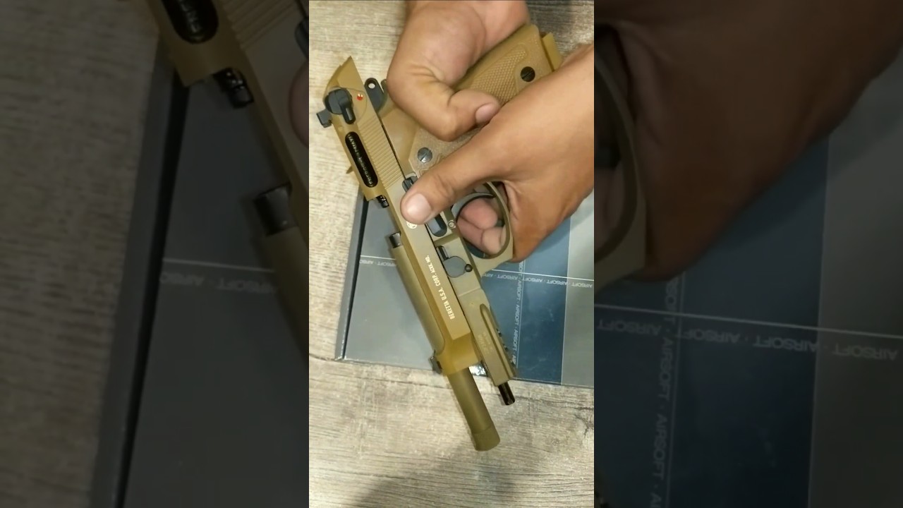 베레타 M9A3 블로우백 에어소프트건 이해하기