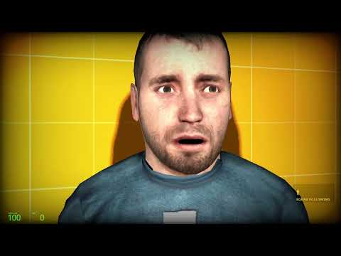 Half-Life 2 E3 2004 Citizen but actually on a citizen