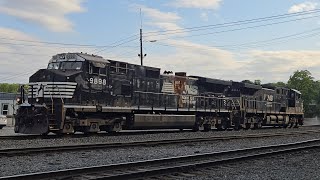 NS H61 dropping off an Engine at Taylor Yard for K81