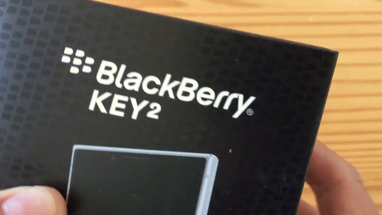 BlackBerry KEY2 unboxing