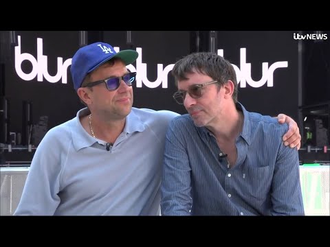 Blur on playing Wembley Stadium - ITV News 2023