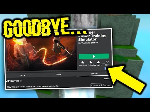 The End of Super Power Training Simulator (Roblox)