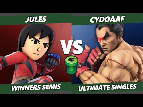 Game Underground Winners Semis - Jules (Mii Brawler) Vs. CYDOaAF (Kazuya) SSBU Ultimate Tournament