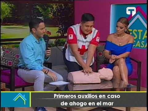 Primero auxilios en caso de ahogo en el mar