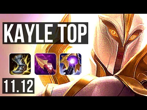 KAYLE vs NOCTURNE (TOP) | Rank 2 Kayle, Quadra | EUW Challenger | v11.12