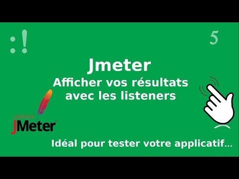 Jmeter 5 Listeners afficher vos résultats