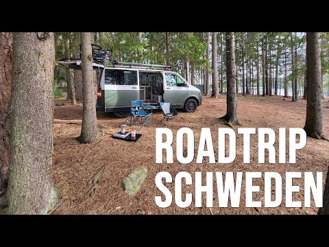 Roadtrip quer durch Schweden - Vanlife im DIY VW T5 Campervan