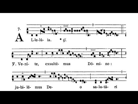 Dominica XIV post Pentecosten (XIV Sunday after Pentecost) - Alleluia (Venite exsultemus)