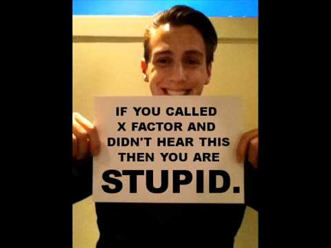 Nicolo Festa X Factor voting message