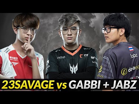 23SAVAGE vs GABBI JABZ - Too much right click damages