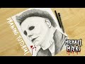 How To Draw Michael Myers Face Halloween Kills