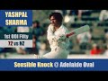 YASHPAL SHARMA | First ODI Fifty | INDIA vs NEW ZEALAND | Benson & Hedges World Series Cup 1980