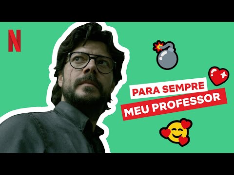 O Professor | La Casa de Papel | Netflix Brasil