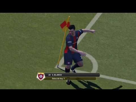 Gol de Blanco. San Lorenzo 1 -  Huracán 0. Fecha 9. Torneo Primera División 2016/2017.