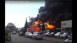 Großbrand Böblingen Hulb Firma Reisser 11.06.2014