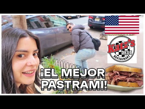 THE BEST PASTRAMI SANDWICH 🦅 | Strolling With My Lady in New York | Ignacio Socías feat. María