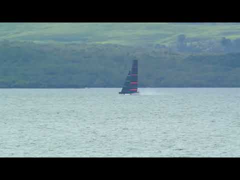 2021 America's Cup testing: Te Kāhu flying!