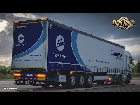 ETS 2 Mod | Krone Trailer & Schwarzmuller Trailer Slot Addon [ETS2 v1.36]
