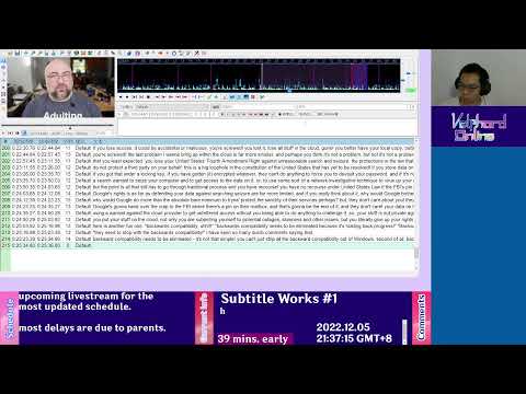 working on subtitles "Windows 11 Must Be Stopped - The Sequel" #1