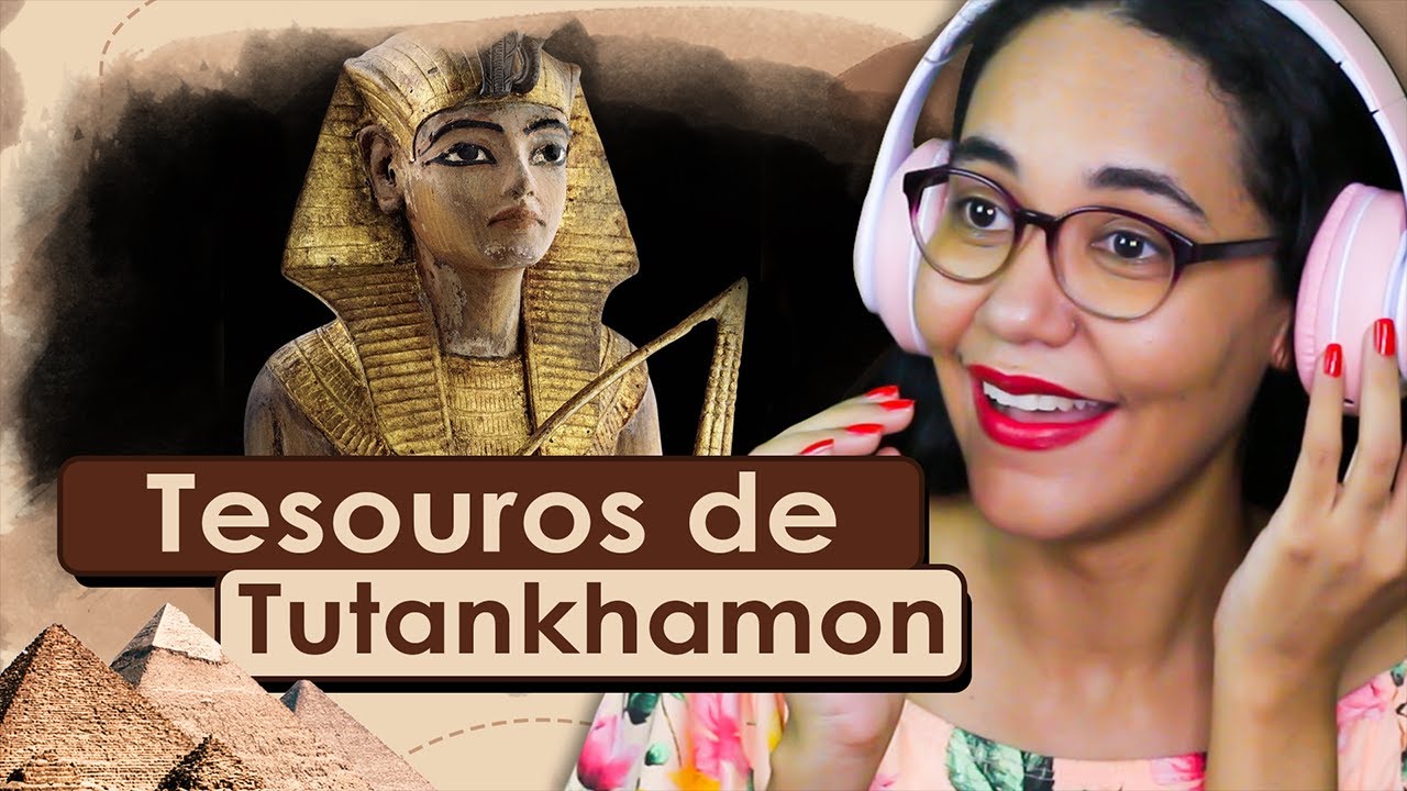 Reagindo aos Tesouros do Faraó Tutankhamon no Museu Egípcio!
