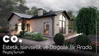 Doğal ve Zarif: Geniş Bahçeli Villa Tasarımı