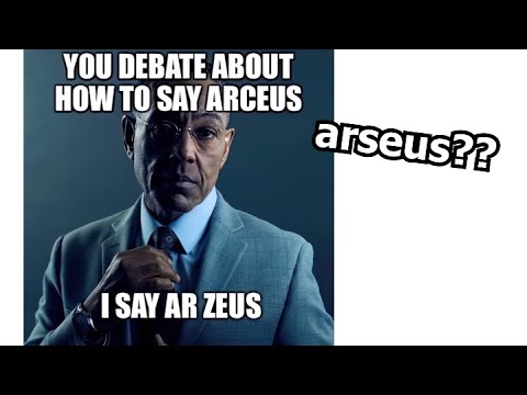 how to pronounce Arceus.