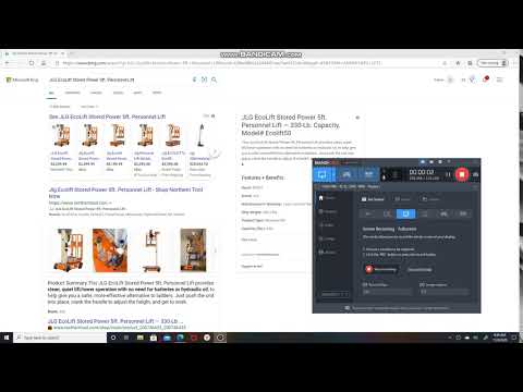 JLG EcoLift Stored Power 5ft. Personnel Lift