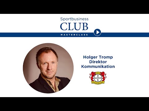 Ausschnitt aus der SBC-Masterclass mit Holger Tromp von Bayer 04 Leverkusen.