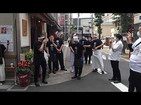 中華蕎麦とみ田　15周年記念限定コラボ②　挨拶（2021/5/30）
