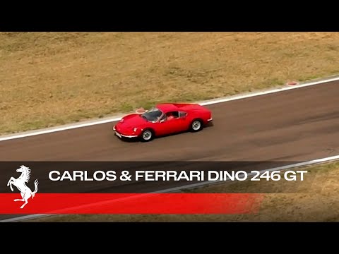 Thumbnail for Carlos Sainz Driving a Ferrari Dino 246 GT by Ferrari, Car