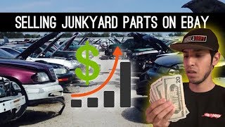 Day 1 Selling Junkyard Parts On eBay | The Idea and Setting Up