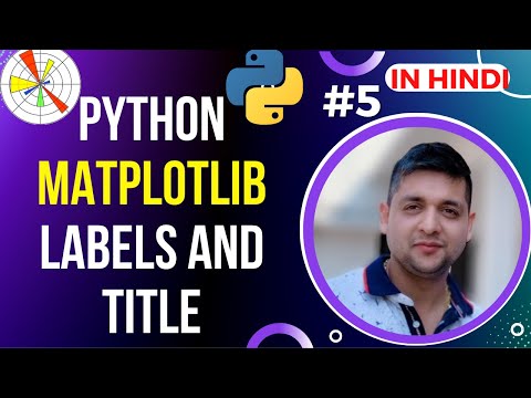 Matplotlib Labels And Title Python Matplotlib Tutorial In Hindi 5