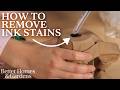 How to Remove Ink Stains