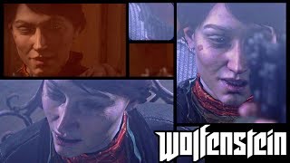Wolfenstein: The New Order - All Tekla Scenes Compilation (Fergis Timeline)