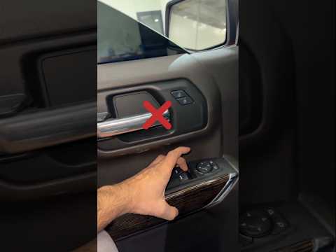 Power Window Switch Automatically Not Working Free Solution #auto #shortsfeed