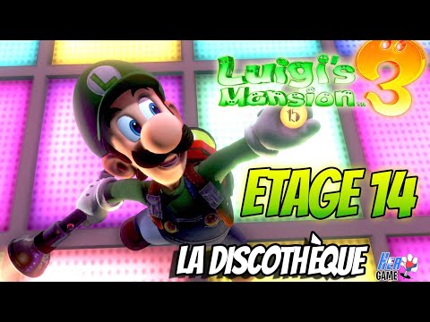 Luigi's Mansion 3 Etage 14 La Discothèque Boss DJ Nintendo Switch Gameplay Français